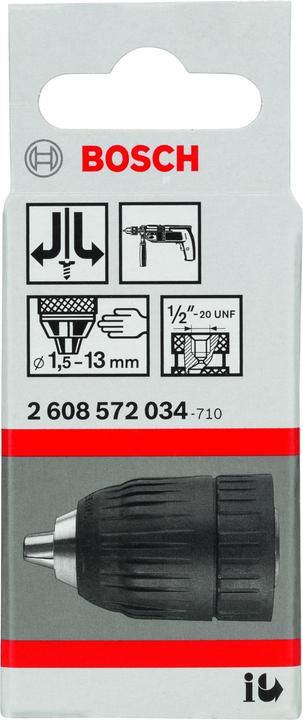 Actual product image Bosch Professional Zubehör Keyless drill chuck up to 13 mm