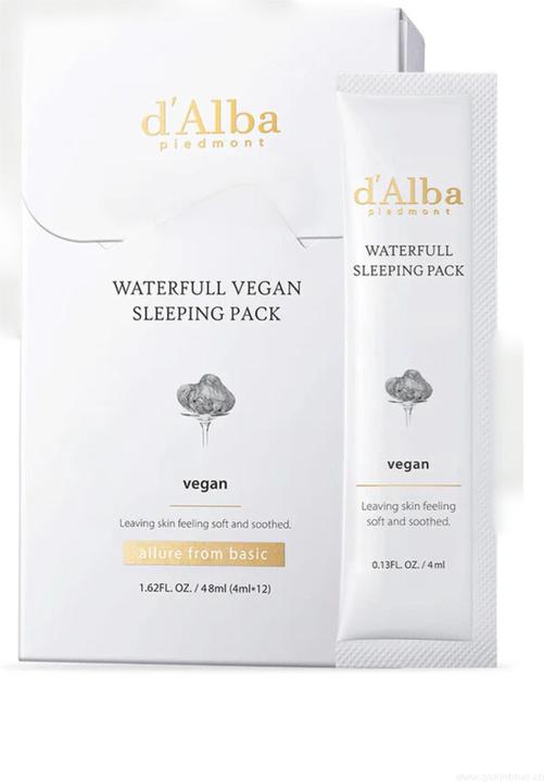 Immagine prodotto d'Alba Italian White Truffle Waterfull Vegan Sleeping Pack (80 ml)
