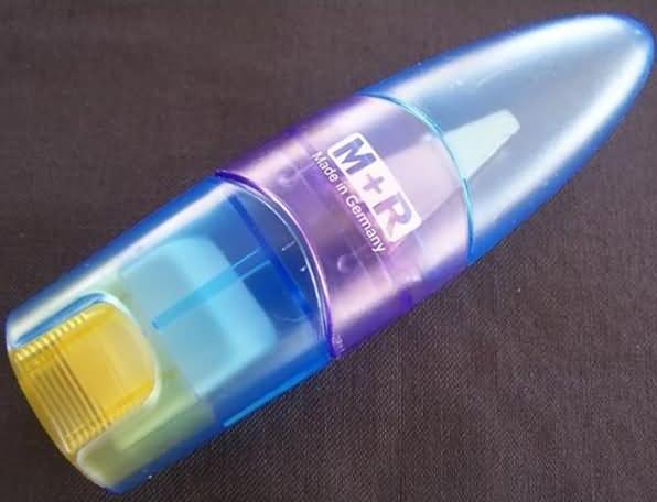 Produktbild M+r Dosenspitzer/Radiergummi einfach - Kunststoff