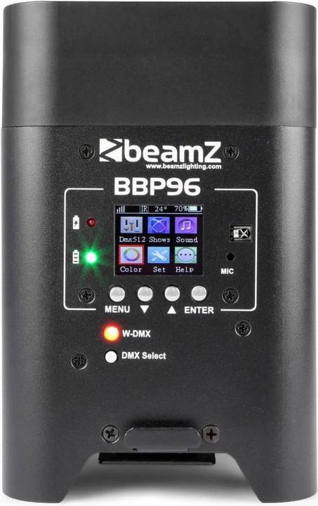 Actual product image BeamZ BBP96 Uplight Par (12 W, LED)