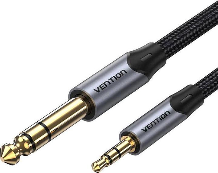 Produktbild Vention 3.5mm TRS Male to 6.35mm Male Audio Cable 5m BAUHJ Gray (5 m)