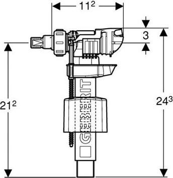 Produktbild Geberit Unifill
