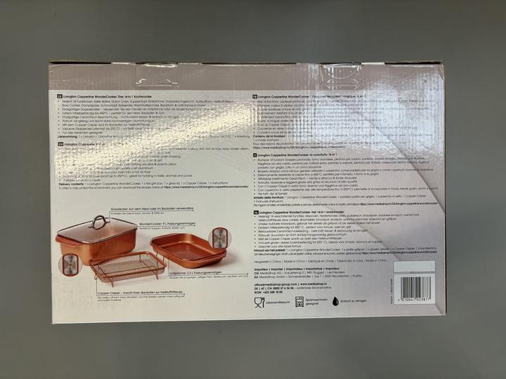 Produktbild Livington Copperline Wonder Cooker (Bräter + Schmortopf, Aluminium)