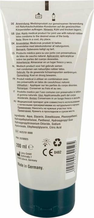 Actual product image Just Glide Premium Anal 200 ml (200 ml)