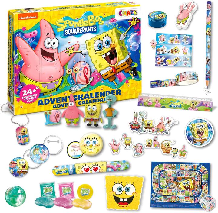 Produktbild Craze Adventskalender SpongeBob