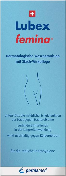 Actual product image Lubex Femina (200 ml, Intimate washing lotion)