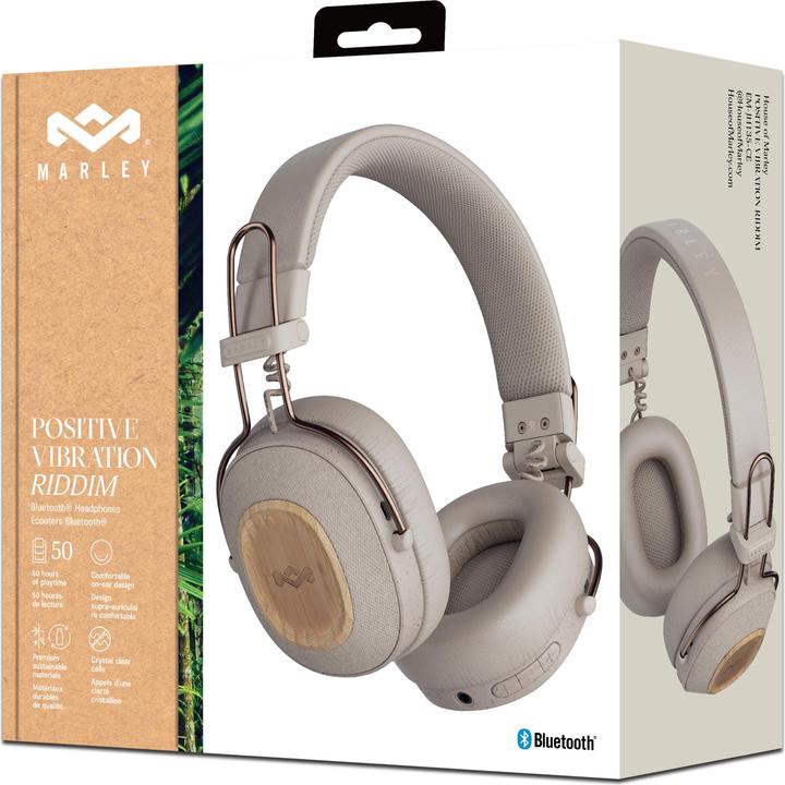 Actual product image House of Marley Positive Vibration Bluetooth headphones (50 h)