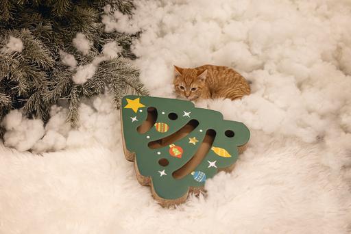 Produktbild Beeztees Weihnachts Kratzspielzeug (Kratzspielzeug Katze)