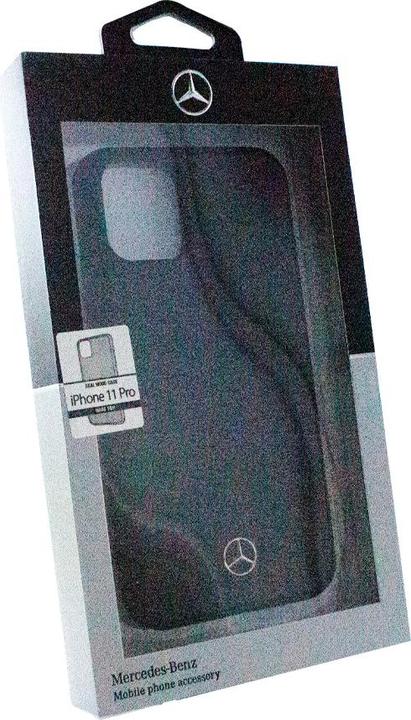 Immagine prodotto Mercedes MEHCN58VWOBR Custodia rigida per iPhone 11 Pro, linea legno rosso/marrone Rosewood (Apple iPhone 11 Pro)