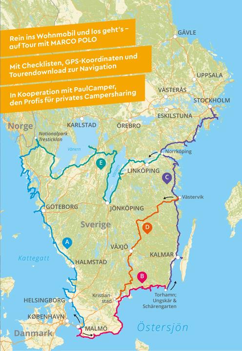Image du produit Camper Guide Südschweden (Allemand, Oliver Lück, 2023)
