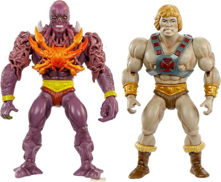 Image du produit Mattel Masters of the Universe x Stranger Things Origins Action Figures 2er Pack He-Man & Vecna
