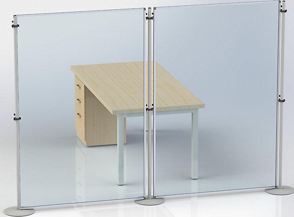 Produktbild eurokraft basic Funktions-Trennwand (1800 x 1200 mm)
