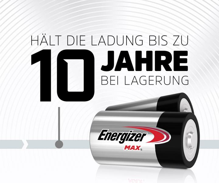 Actual product image Energizer Max Alkaline (2 pcs., D)
