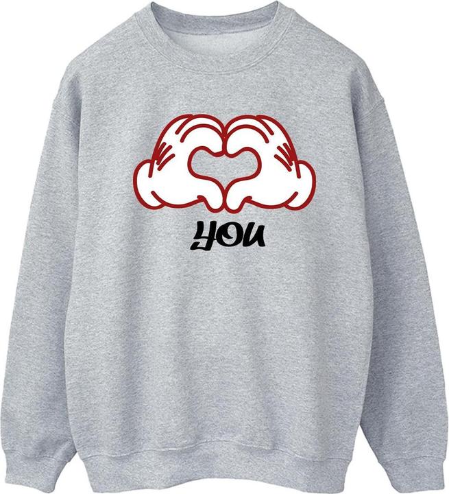 Produktbild Disney Mickey Mouse Love You Hands Sweatshirt (XL)
