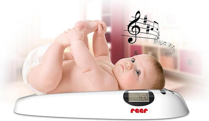 Immagine prodotto Reer Bilancia pesa bambini con musica (30 kg)