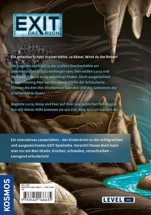 Immagine prodotto Kosmos Exit Kids: das Buch - Der geheime Schatz (Tedesco, Comicon S.L., Beroy + San Julian|Inka Brand|Markus Brand|Burkhard Schulz|Maybach, 2019)