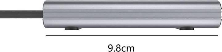 Actual product image Wavlink WS-UTA02H Thunderbolt / HDMI Adapter (1x Thunderbolt - 2x HDMI®) Space Grey single wire 50cm (HDMI, Thunderbolt, 50 cm)