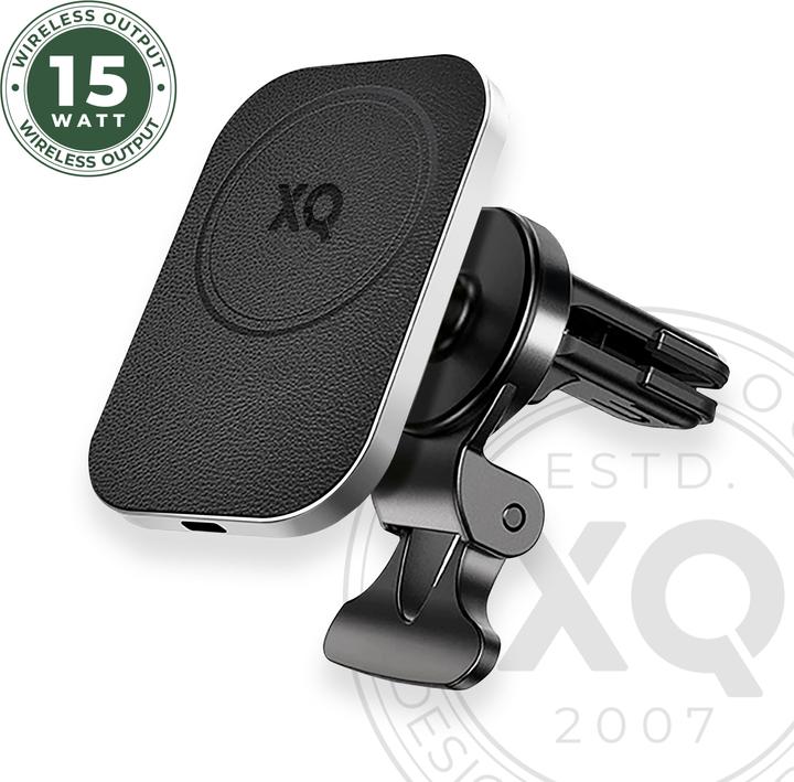 Actual product image Xqisit NP Magnetic Car Charger (Magsafe Compatible)