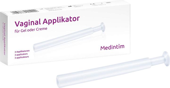 Immagine prodotto Medintim Applicatore vaginale per gel/crema, 3 pezzi (Gel intimo)
