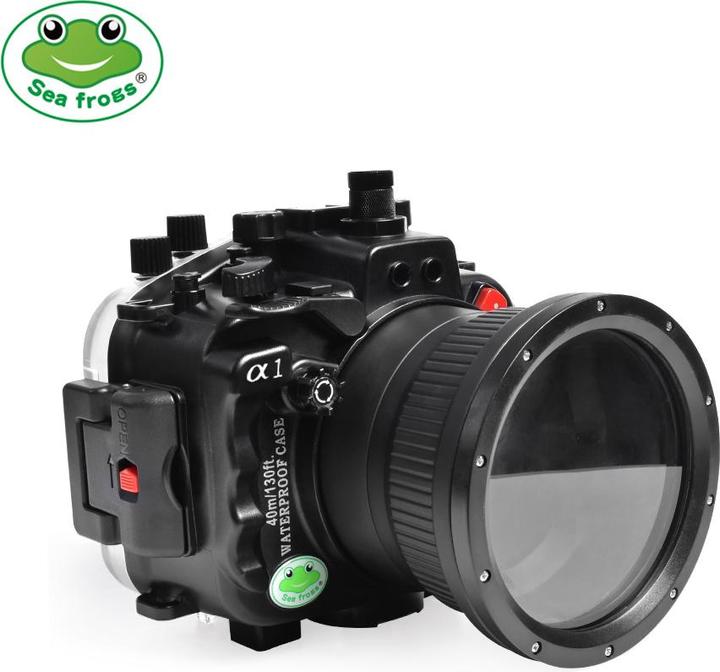 Seafrogs Custodia impermeabile per fotocamera A1 (28-70 mm) (Custodia subacquea, Sony A1)