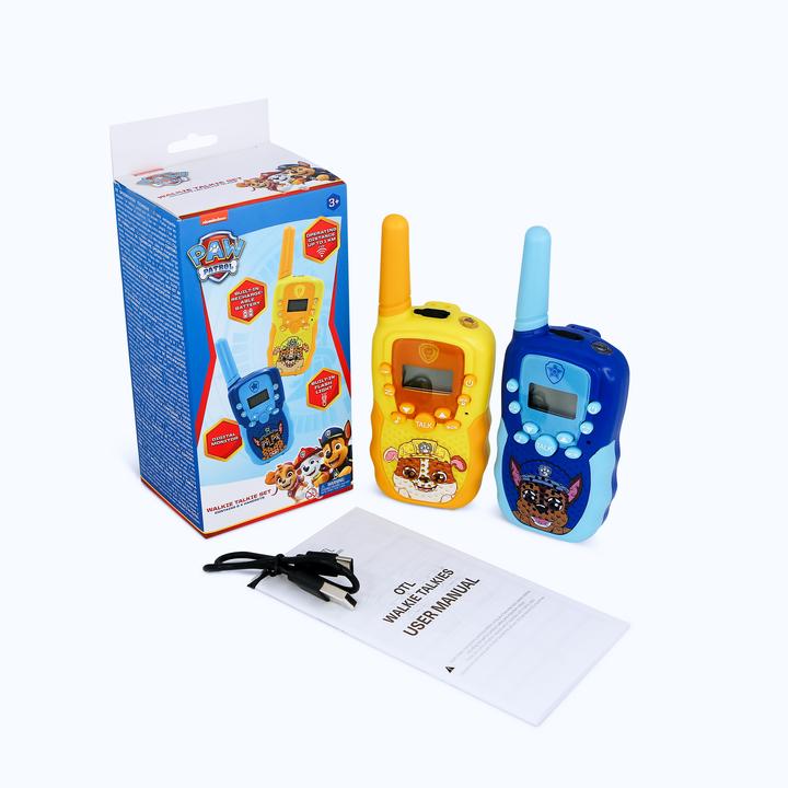 Actual product image OTL Children's walkie-talkies with 1 km range, long playing time with powerful Li-Ion batteries (1 km)
