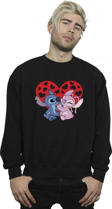 Produktbild Disney Lilo & Stitch Hearts Sweatshirt (L)