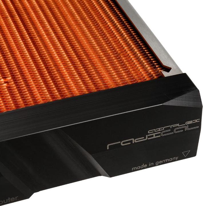 Produktbild Aqua Computer airplex radical 2/420mm - Kupfer (140 mm)