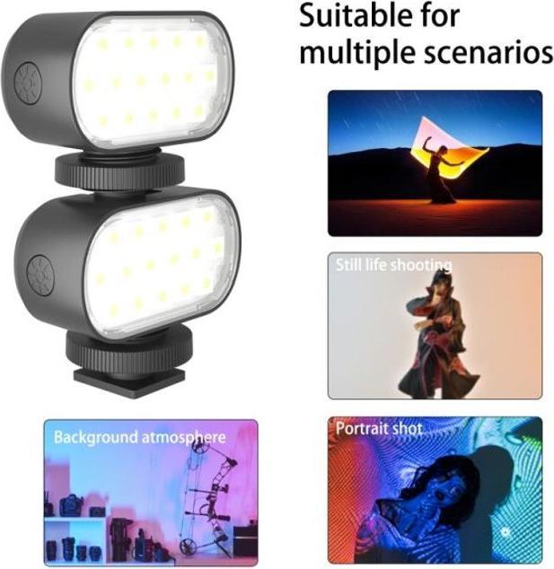 Actual product image Puluz Photo and Video Light RGB LED Light (Video light)