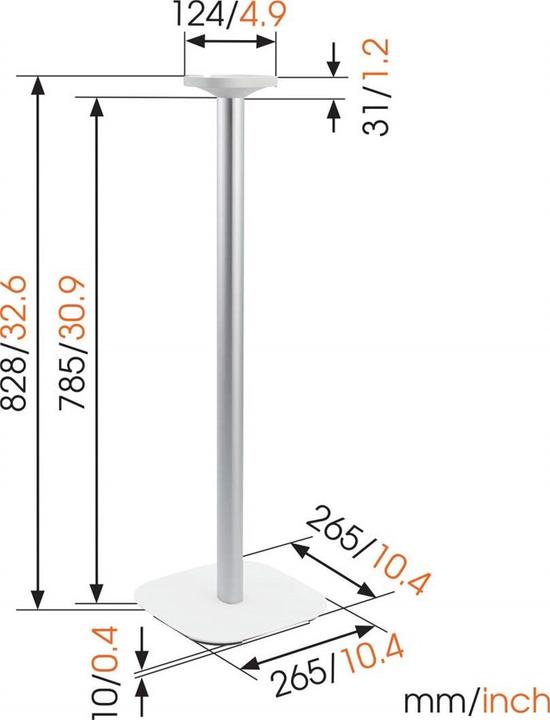 Actual product image Vogels Sound 4301 (1 pcs., Wall installation, Not movable)