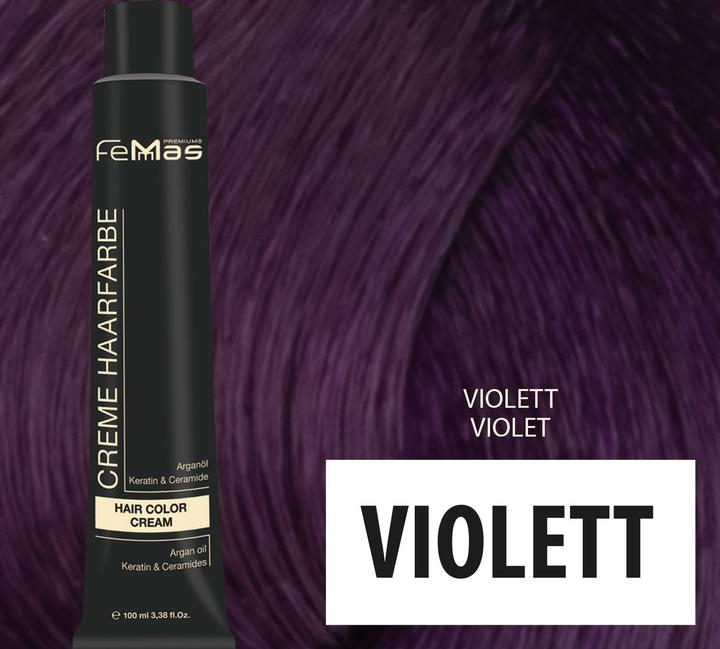 Immagine prodotto FemMas Viola) Colore per capelli Pure & Mix 100ml (Viola)