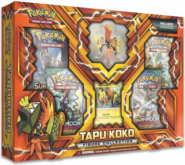 Actual product image Pokémon Tapu Koko Figure Collection Box - EN (English, Box Set & Collection)