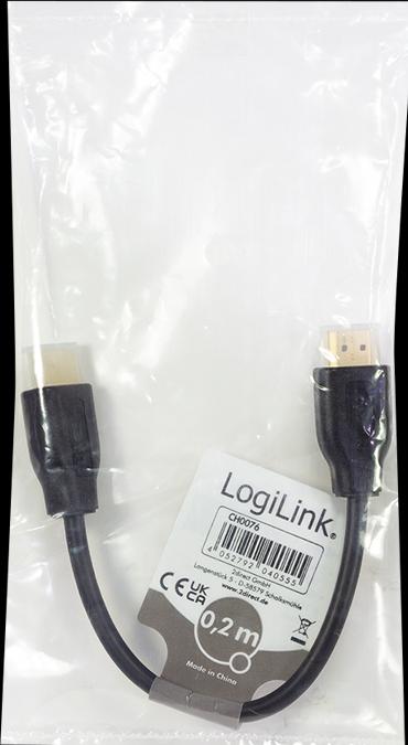 Immagine prodotto LogiLink HDMI (Typ A) — HDMI (Typ A) (0.20 m, HDMI)