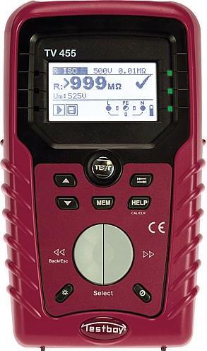 Immagine prodotto Testboy Tester per apparecchi TV 455 EN 61326 (CAT IV 300V, CAT III 600V)
