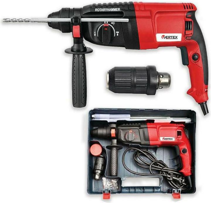 Image du produit Vertex punch SDS + 900W + pince de serrage supplémentaire (Fonctionnement sur batterie)