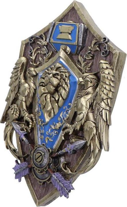 Actual product image Nemesis Now World of Warcraft wall decoration Alliance 30 cm (30 cm)