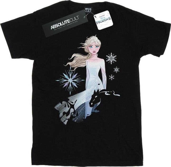 Immagine prodotto Disney Frozen 2 Elsa Nokk Silhouette Maglietta Uomo (4XL)