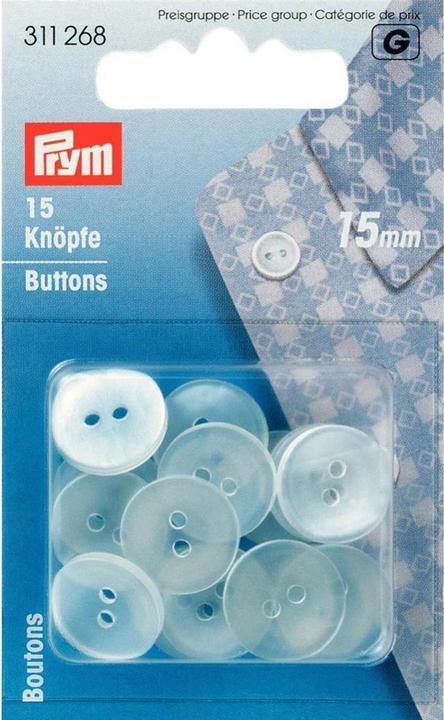 Actual product image Prym .G. SHIRT BUTTONS 311268