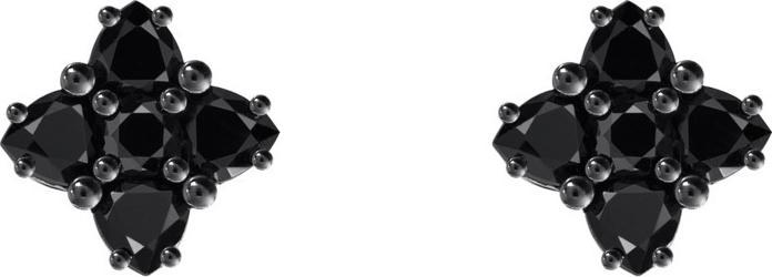 Produktbild Thomas Sabo Ohrstecker in 4-eckigem Design (925 Sterlingsilber, Geschwärzt)