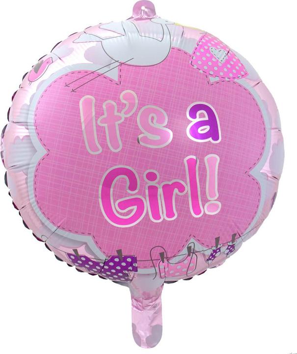 Produktbild Folat Ballon Rosa "Sie ist ein Mädchen" (1 x)