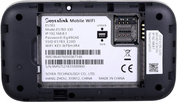 Image du produit Huawei Routeur SOYEALINK Cat6 E5783-330 WiFi czarny/black 4G ()