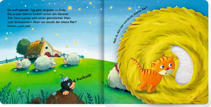 Produktbild Mein erstes Guckloch-Fühlbuch: Kleiner Bär, wo bist du? (Deutsch, 2022)