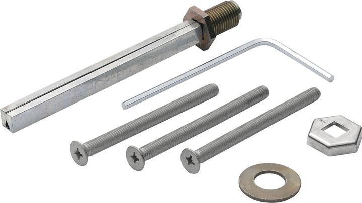 Hoppe Fastening set K/G quick pin 2210/3310 Interchangeable protective fittings 8 x 120 mm 77-82 mm (Door handle)