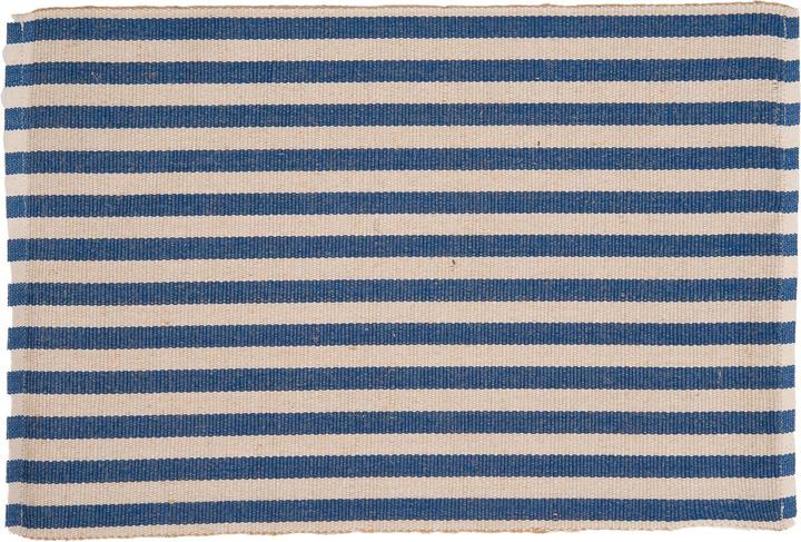 Produktbild Södahl Tischset Statement Stripe 48 cm x 33 m, 2 Stück, Beige/Blau (2 x, 48 x 33 cm)