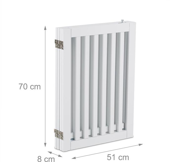 Produktbild Relaxdays Absperrgitter (207 cm)