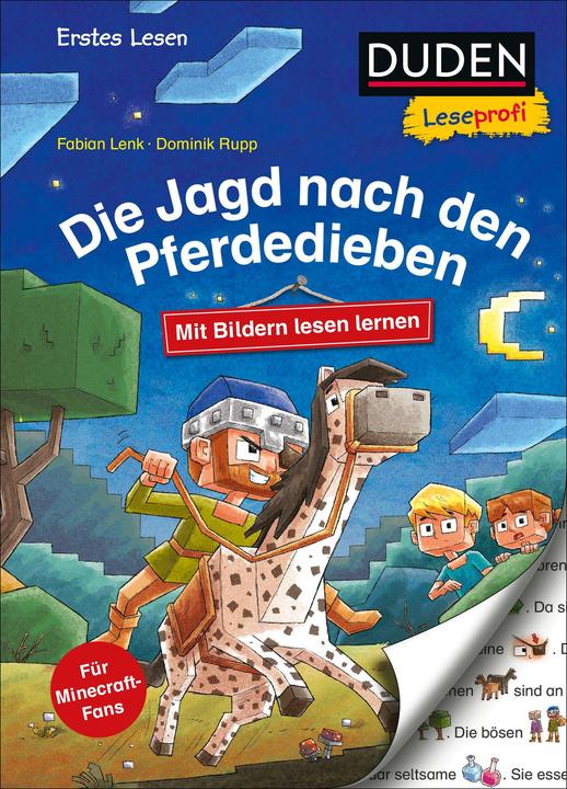 Duden Leseprofi – Mit Bildern lesen lernen. Die Jagd nach den Pferdedieben (Deutsch, Fabian Lenk, Dominik Rupp, 2023)
