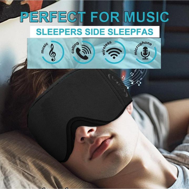 Produktbild Cbx Bluetooth Schlafmaske mit Kopfhörer, Kabellose Schlafkopfhörer (Schlafmaske)