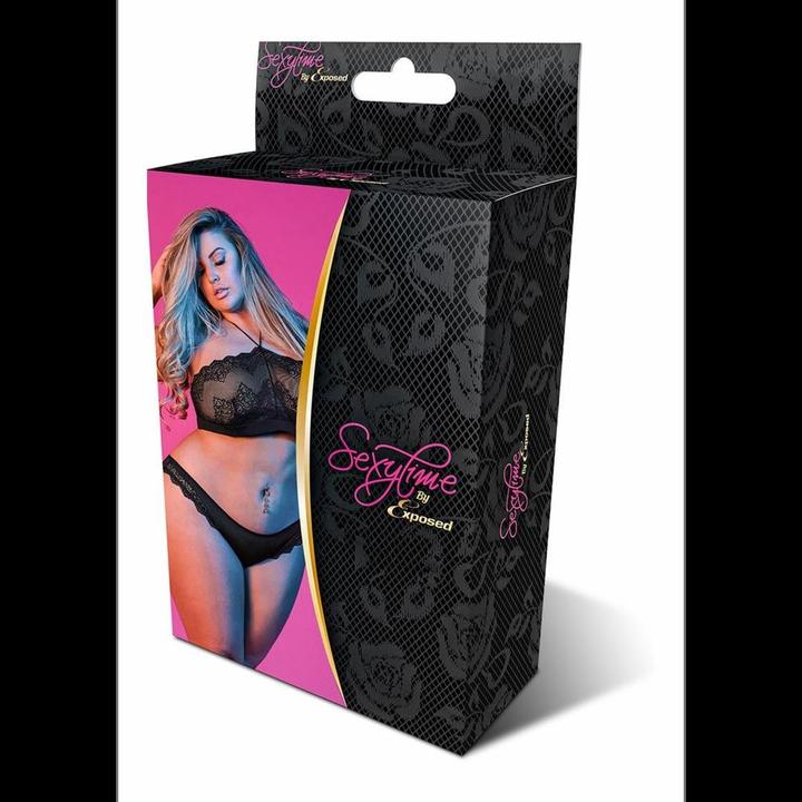 Produktbild Magic Silk Halter Bandeaux & Panty Set (XXL)