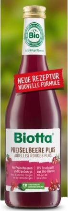 Actual product image Biotta Cranberry Plus (6 x 50 cl)