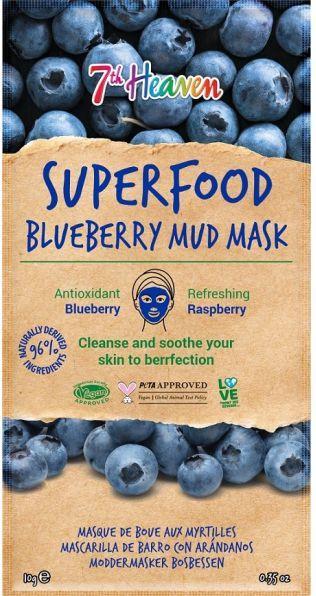 7th Heaven Montagne Jeunesse Superfood Heidelbeer-Schlamm-Maske 10g