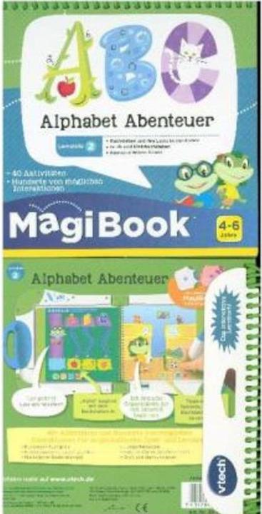 Actual product image VTech educational playbook (German)